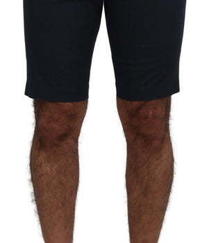 Dolce & Gabbana Blue Bermuda Low Waist Men Shorts