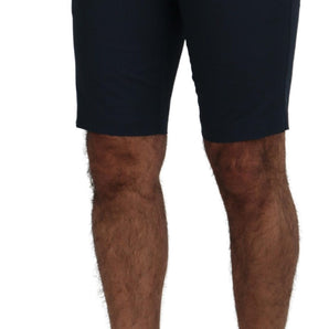 Dolce &amp; Gabbana Elegant Blue Cotton Blend Shorts