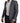 Dolce & Gabbana Gray Wool Silk Slim Fit Jacket Blazer