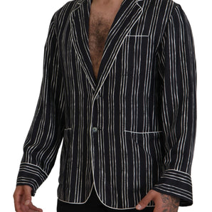 Dolce & Gabbana Elegant Silk Pajama Top Lounge Jacket