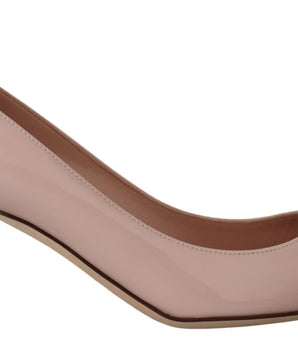 Dolce &amp; Gabbana Elegantes Tacones De Charol En Rosa