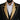 Dolce & Gabbana Black Gold Fantasy Tuxedo Slim Fit Suit
