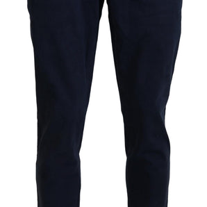 Domenico Tagliente Elegant Sapphire Dress Pants for Men