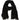 Dolce & Gabbana Black Wool Knitted Wrap Foulard Fringe Scarf