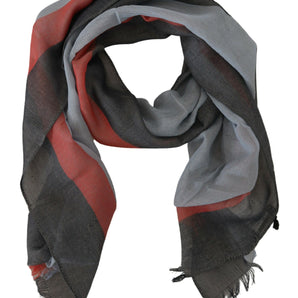 Custom National Multicolor Cotton Men's Luxury Scarf