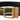 Dolce & Gabbana Black Two-toned Leather Gold Engraved Buckle Belt