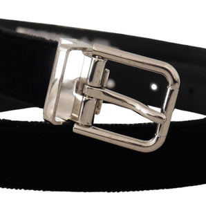 Dolce &amp; Gabbana Elegant Grosgrain Leather Belt