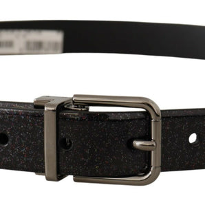 Dolce & Gabbana Elegant Multicolor Leather Belt