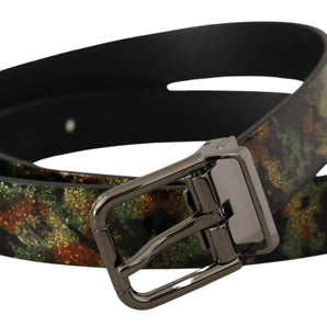 Dolce & Gabbana Elegant Dual-Tone Leather Belt