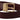 Dolce &amp; Gabbana Elegant Maroon Leather Belt with Gold Buckle