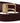 Dolce & Gabbana Maroon Vitello Leather Gold Metal Buckle Belt