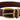 Dolce &amp; Gabbana Elegant Brown Leather Belt with Gold Buckle