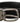 Dolce & Gabbana Black Leather Chrome Logo Metal Buckle Belt