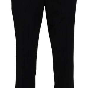 BENCIVENGA Elegant Black Italian Designer Pants