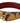 Dolce & Gabbana Yellow Red Leather Gold Tone Shoulder Strap