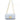 Baldinini Trend Elegant Light Blue Shoulder Bag with Golden Accents