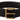 Dolce &amp; Gabbana Elegant Black Leather Belt with Gold-Tone Buckle