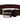 Dolce & Gabbana Elegant Maroon Leather Belt with Logo Buckle