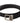 Dolce & Gabbana Black Canvas Leather Silver Tone Metal Buckle Belt