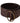 Dolce & Gabbana Dark Brown Wide Calf Leather Logo Round Buckle Belt