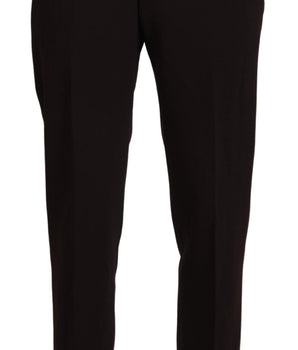 BENCIVENGA Brown Straight Fit Formal Men Pants