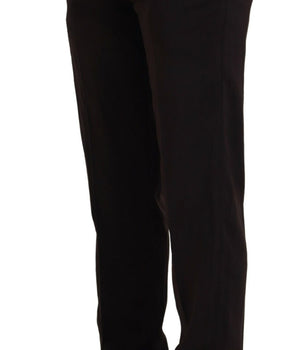 BENCIVENGA Brown Straight Fit Formal Men Pants