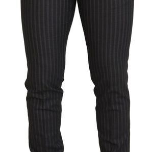 BENCIVENGA Elegant Striped Dress Pants for Men