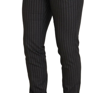 BENCIVENGA Elegant Striped Dress Pants for Men