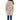 Yes Zee Elegant Beige Padded Jacket with Fur Hood