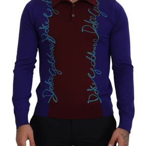 Dolce & Gabbana Multicolor Virgin Wool Silk Pullover Sweater