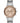 Emporio Armani Bronze and Silver Steel Chronograph Watch