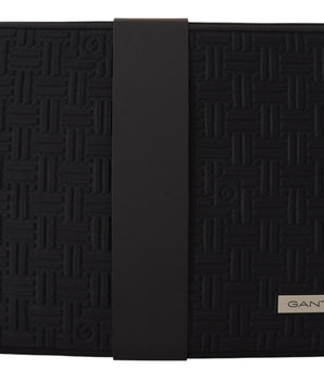 Gant Black Padded Pouch Bag Zipper Cover Sleeve Case