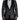 Dolce & Gabbana Black Silver Jacquard Slim Fit Blazer Jacket