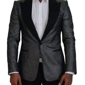 Dolce &amp; Gabbana Elegant Jacquard Single Breasted Blazer