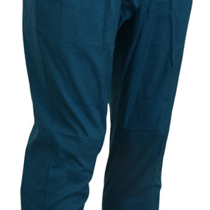 Dolce &amp; Gabbana Pantalones Chinos Casuales Azules Pantalones