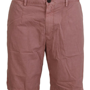 Dolce &amp; Gabbana Exquisite Pink Chino Shorts for Men