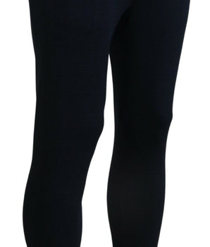 Dolce & Gabbana Blue Mens Sport Cotton Sweatpants Pants