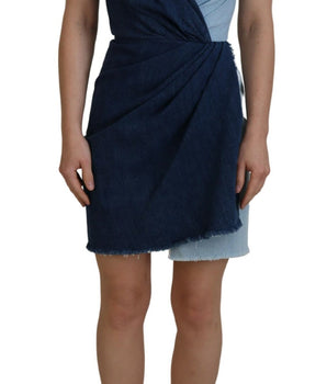 Dolce &amp; Gabbana Vestido tubo vaquero chic en dos tonos