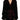 Dolce & Gabbana Elegante chaqueta negra de mezcla de seda con cinturón