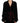 Dolce & Gabbana Black Button Belted Blazer Viscose Jacket