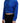 Sudadera corta con capucha y cremallera completa de algodón azul de Juicy Couture