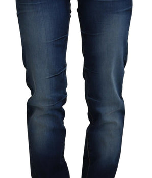 Just Cavalli Blue Cotton Women Casual Denim Jeans