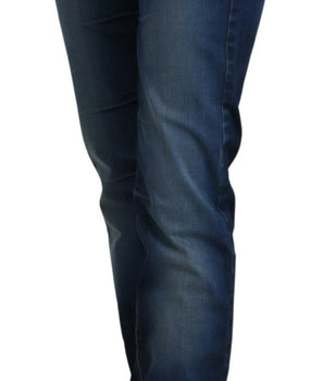 Just Cavalli Blue Cotton Women Casual Denim Jeans