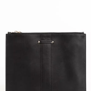 Trussardi Black Leather Men Wallet