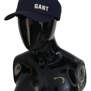 Gant Elegant Blue Cotton Baseball Hat