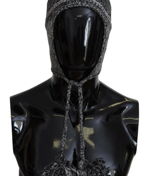 Dolce & Gabbana Elegant Gray Knitted Beanie Hat Dolce & Gabbana 