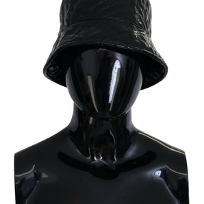 Dolce &amp; Gabbana Elegant Black Bucket Cap