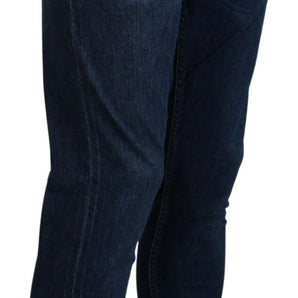 Acht Exquisite Tapered Italian Denim in Blue