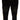 Dolce & Gabbana Elegant Black Tapered Trousers with Yellow Accent