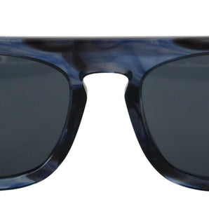 Dolce &amp; Gabbana Elegantes Gafas De Sol De Acetato Azul